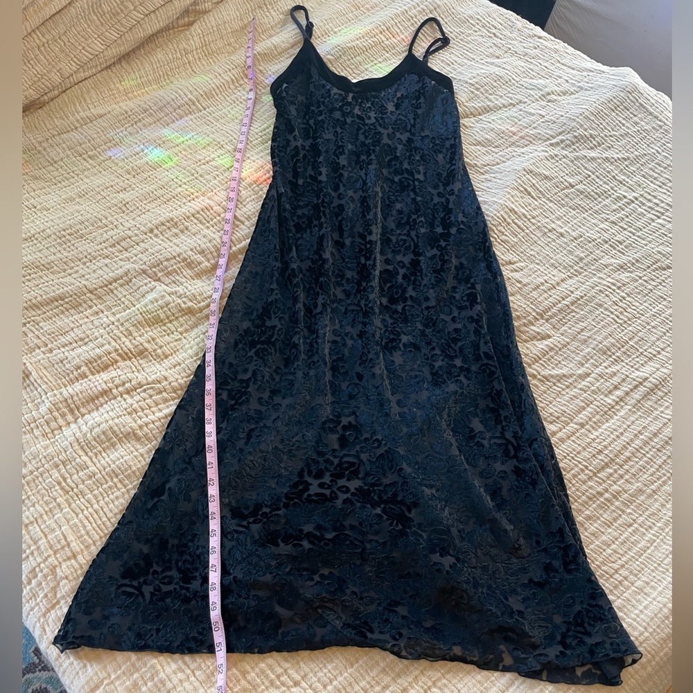 Vintage velvet lace Victoria Secret gown